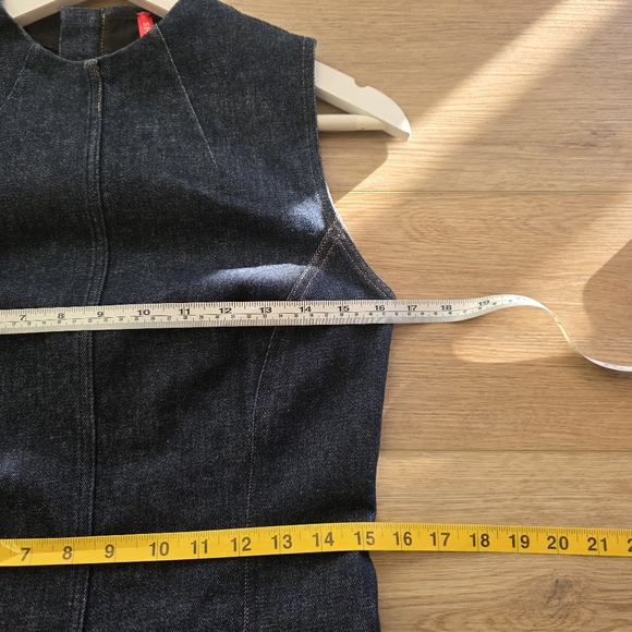NEW Spanx Denim Seamed Dress Size Small - Picture 8 of 13